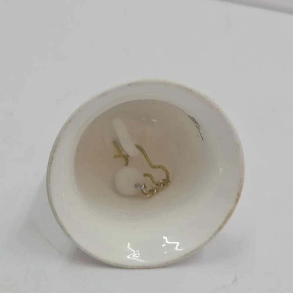 VTG Disney Mickey Minnie Valentine Hearts Bone China‎ Bell Japan